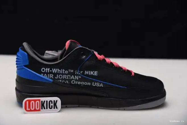 Cheap 2 Low Retro DJ4375-004 Blue Jordan Black Off-White SP 0530